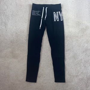 Abercrombie and Fitch black leggings